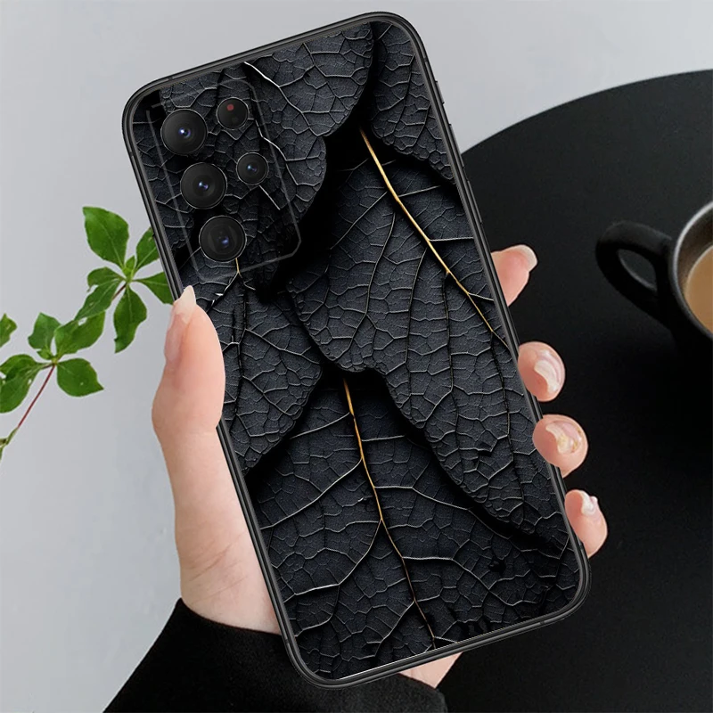 

Leaf Leaves Phone Case For Samsung S25 S24 S23 S22 S21 S20 Ultra S20 S22 S21 S21 S20 FE S24 Plus