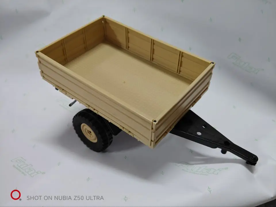 WPL LD P06 RC Model Trailer Bulk Version Army Kapica 4WD 6WD Defender Tow Truck