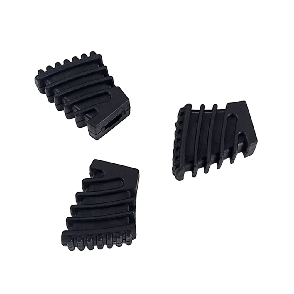 

3 PCS Percussion Parts Foot Pads Drum Rack Feet for Cymbal Stand Rubber Floor Tom