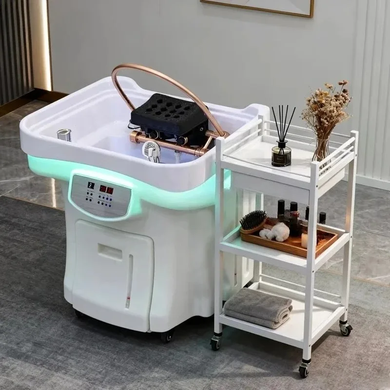Furniture Shampoo Bed Portable Head Spa Equipment Mobile Shampoo Chair Basin Bowl