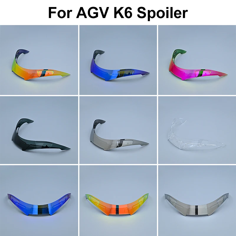 

Motorcycle Helmet Rear Spoiler Replacement for AGV K6 Tail Parts & Accessories