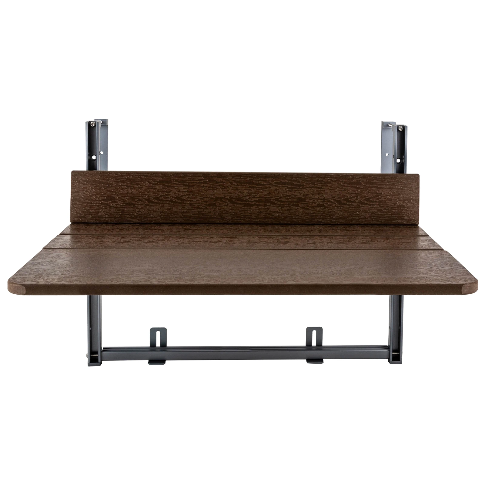 Balcony Table for Railings Balcony Railing Hanging Table Folding Balcony Table Hanging Adjustable Deck Table for Patio Garden