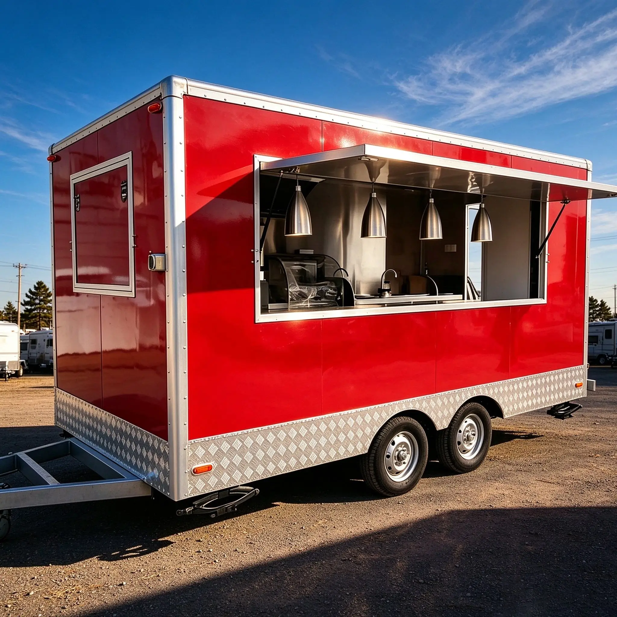 Remolque De Comida Foodtruck Pizza Kebab Food Truck Mobile Coffee Juice Snack Bar Food Trailer Fully Equipped Restaurant