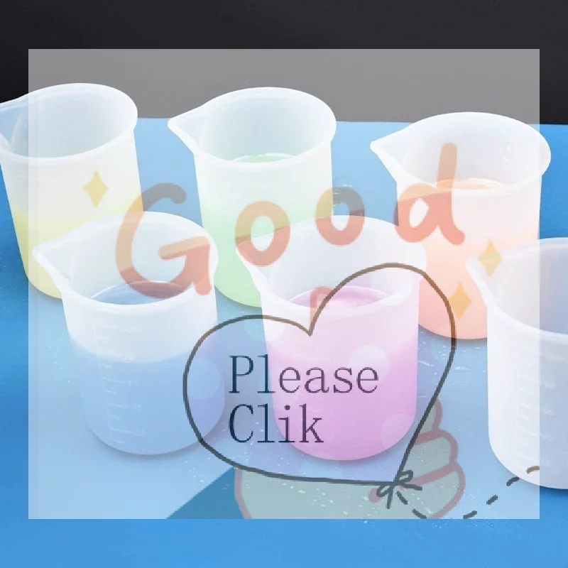 【HG】5/10Pcs Measuring Cup Silicone Liquid Measuring Cups Kitchen Liquid Measuring Cups Multifunction For Baking Cooking