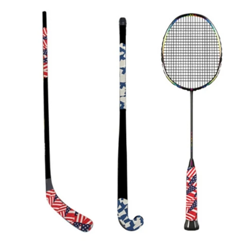 Imagen 2 del producto Cinta hockey, cinta palo hockey 27 yardas, rollo cinta autoadhesiva agarre hockey sobre