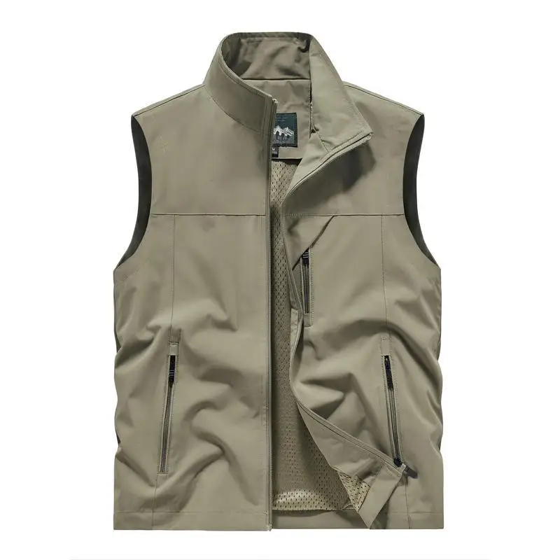 

Multi-Pocket Outdoor Vest Workwear Multi-Pocket Vest Couple's Fashion Spring Season Inner Wear Other Material 100%