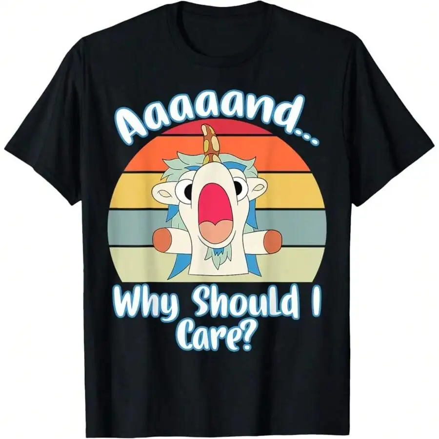 Annnd Why Should - I Care - Unicorn Apparel - Sarcastic T-Shirt Women  T-Shirt Daily T-Shirt Women  Girls T-Shirt