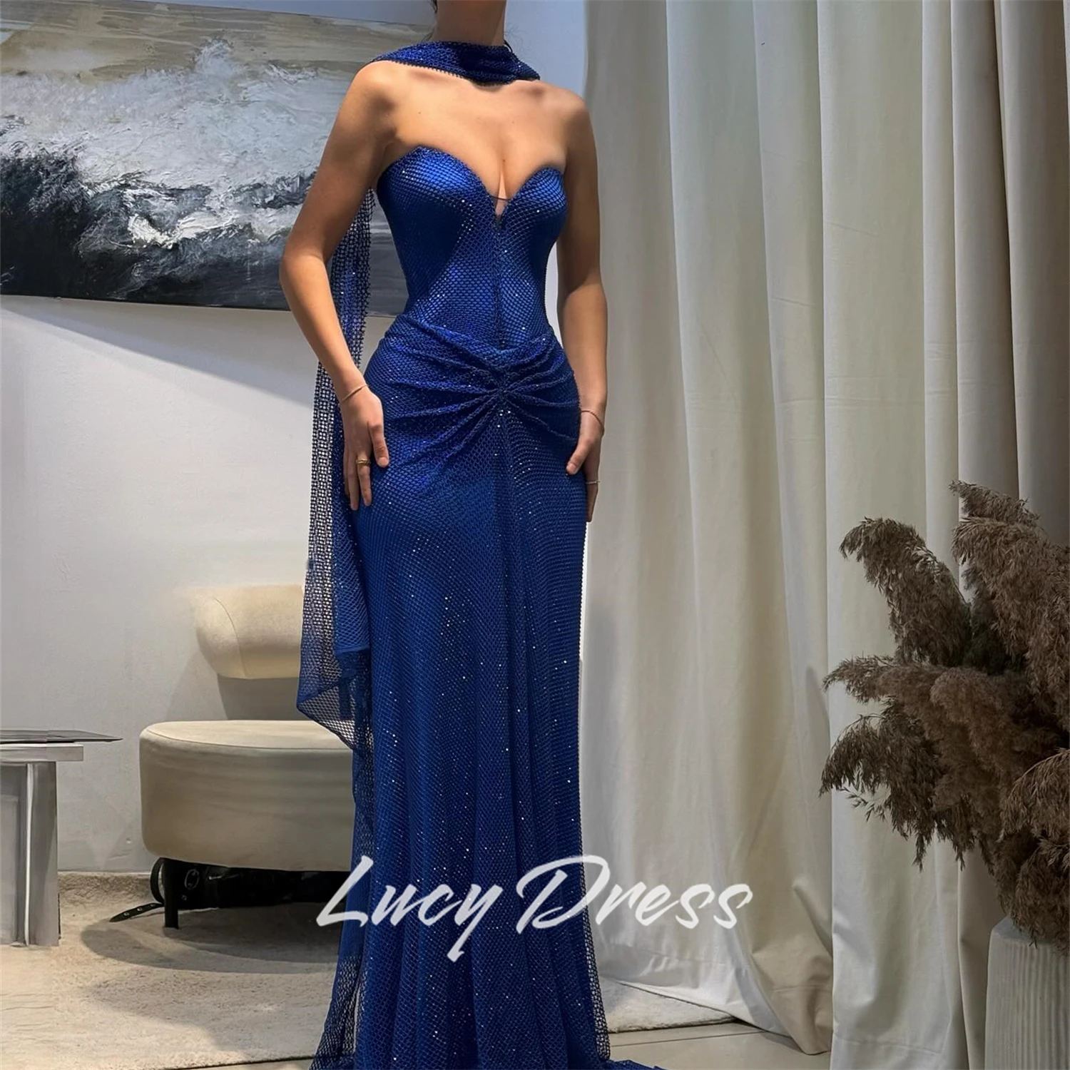 

Lucy Elegant Party Dresses 2025 فساتين سهرة Luxurious Women's Evening Dresses for Special Occasions Mermaid Vestidos De Festa