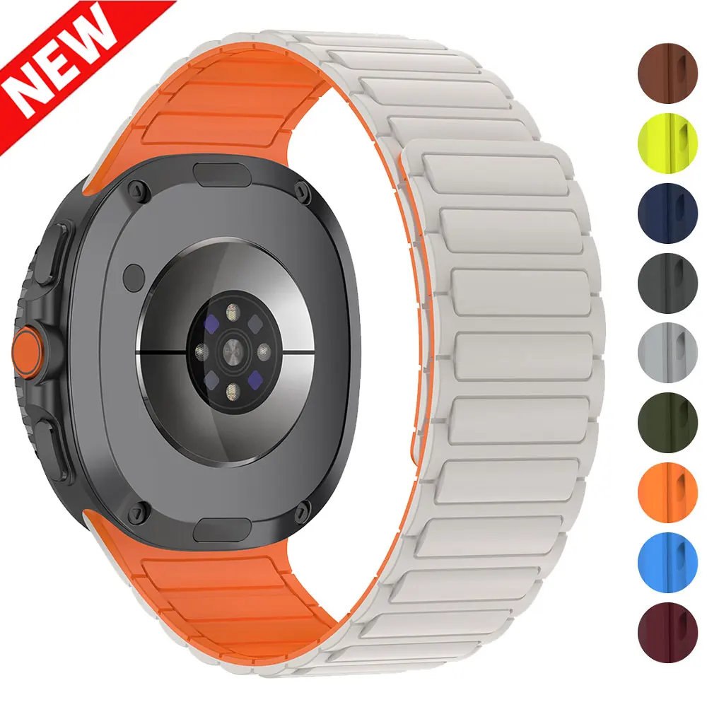 Strap Für Galaxy Uhr 8 Klassische LTE Smartwatch Zubehör Magnetische Band Für Samsung Uhr 8 40 44mm Sport correa Armband