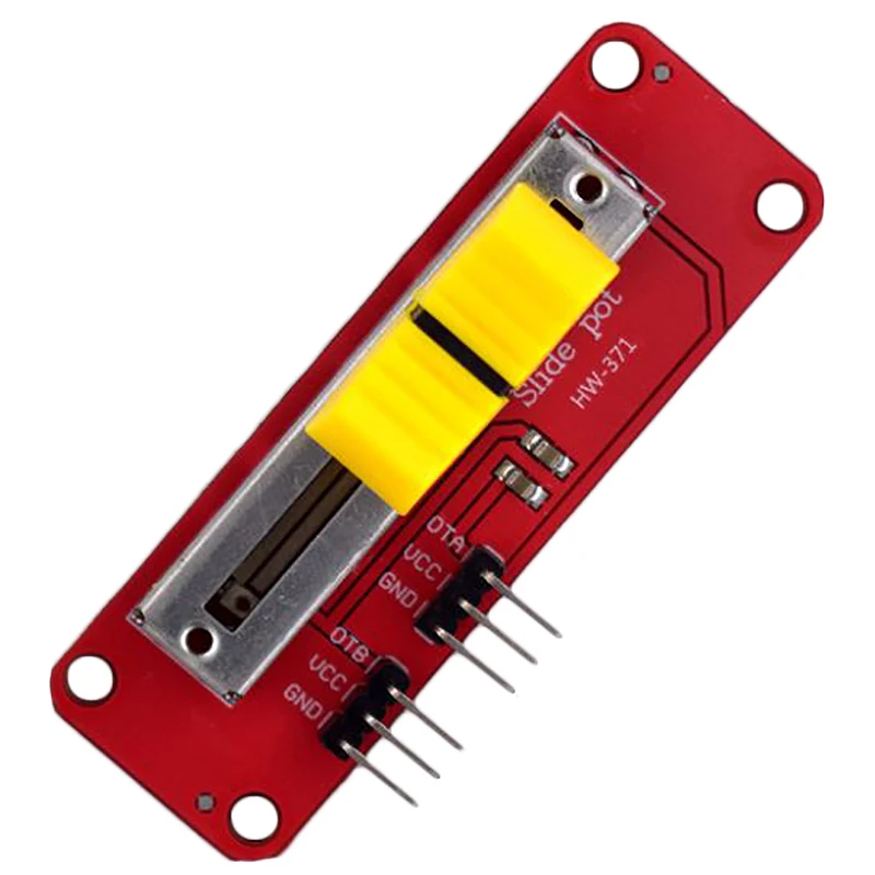 Mini Slide Potentiometer 10KΩ Linear Module Dual Output For Mcu Arduino Arm Avr Electronic Block For Single Chip Mini Module