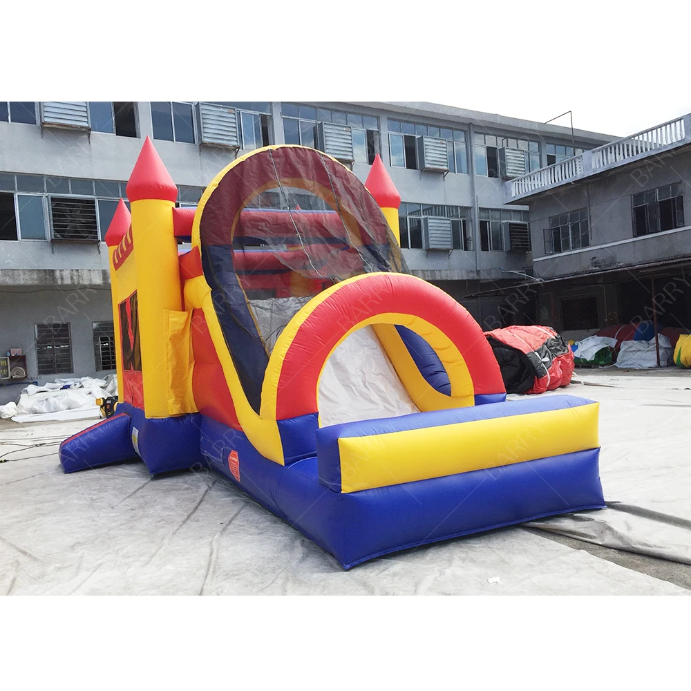 

Factory Outdoor Inflatable Bounce House Water Slide Commercial Inflatable Jumping Castle Slide Kids Inflatable Slide With Pool