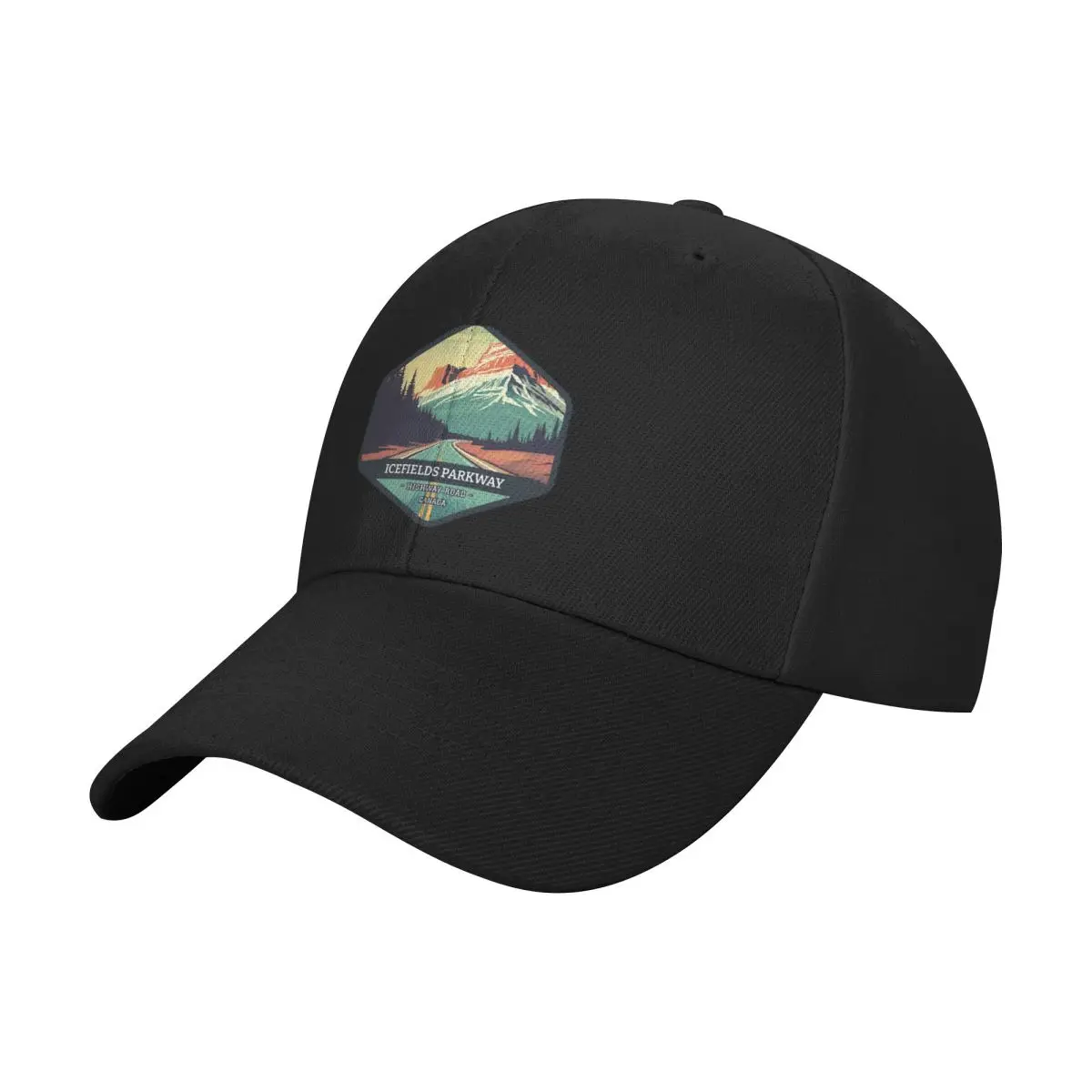 Fashion Icefields Parkway Canada baseball cap Lazy Style Brand Men Caps