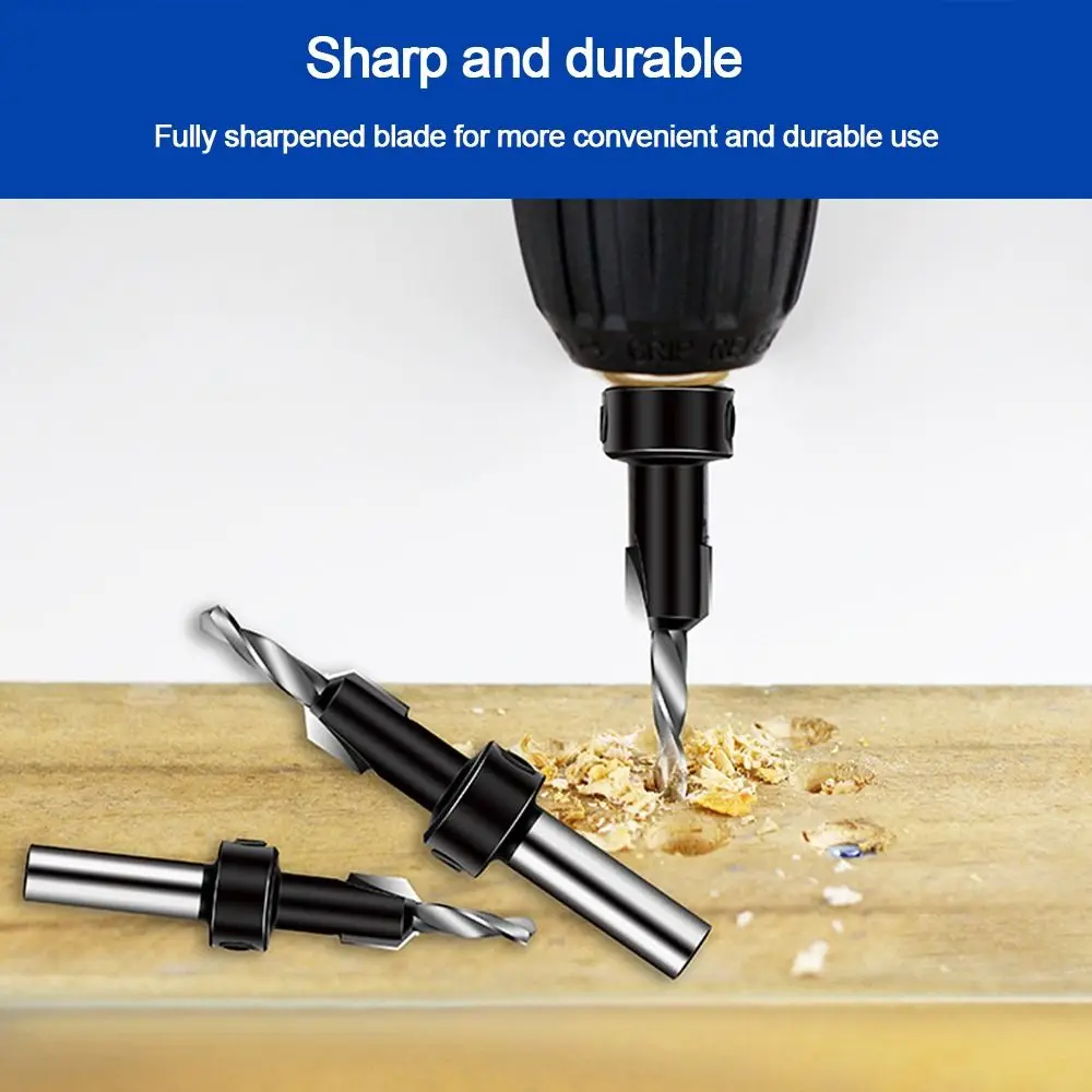 

Tools Hole Opener Wood Milling Cutter Screw Extractor Remon Demolition Drill Bit Countersink Drill Bit Woodworking Round Shank