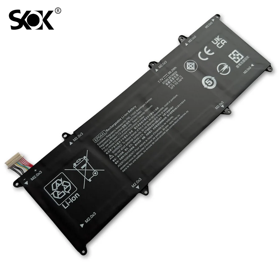 EP04XL Laptop Battery for HP Elite Dragonfly G1 2019 Elite Dragonfly G2 2020 Series EP04056XL HSTNN-DB9J HSTNN-IB8Y