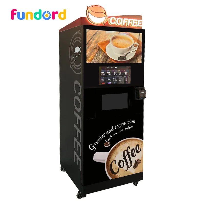 Fundord Commercial Professional Fully Automatic Coffee Vending Machine