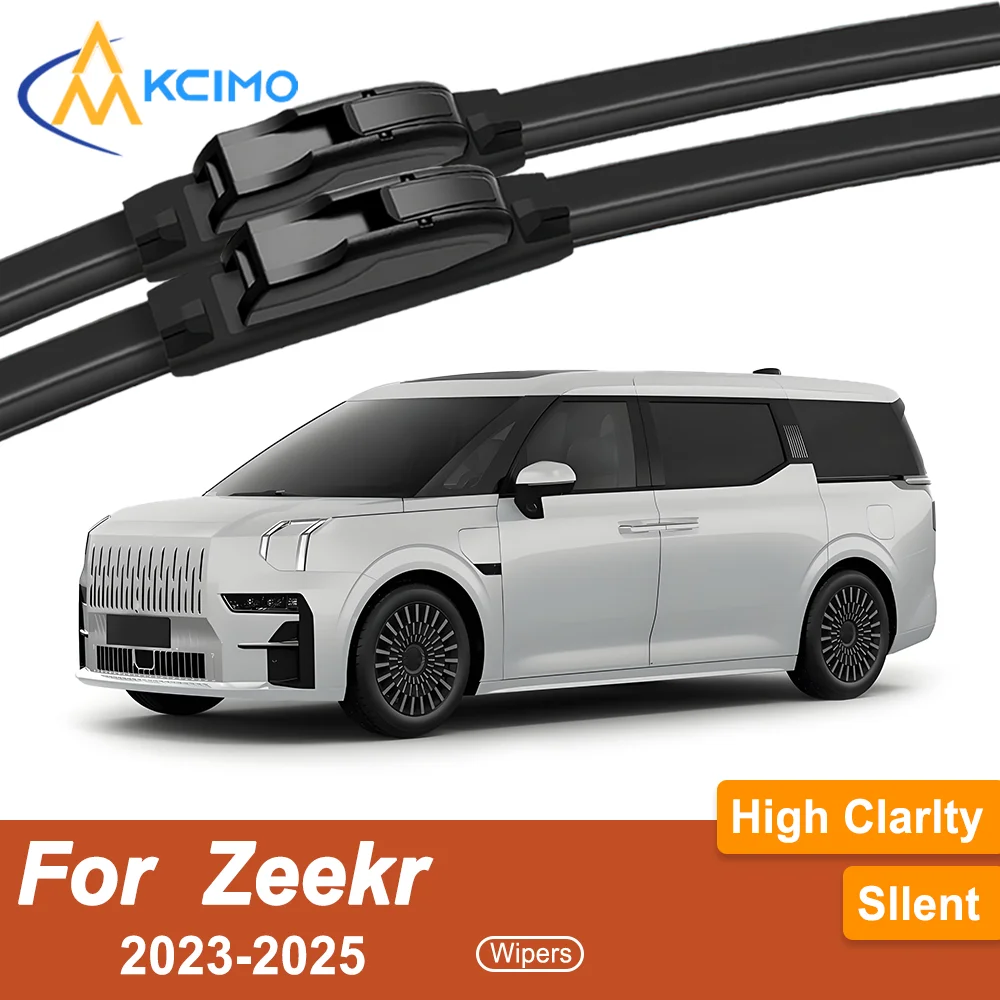 

Premium Rubber Durable Silent Windshield Wiper Blades 2pcs for Zeekr Zeekr 009 2023-2025 Front Wiper Blades Set