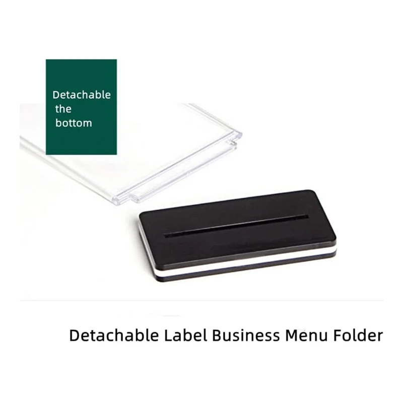 A5 T-Shaped Multi-Page Flip Acrylic Sign Holder, Menu/Photo/Advertising/Beverage Display Stand