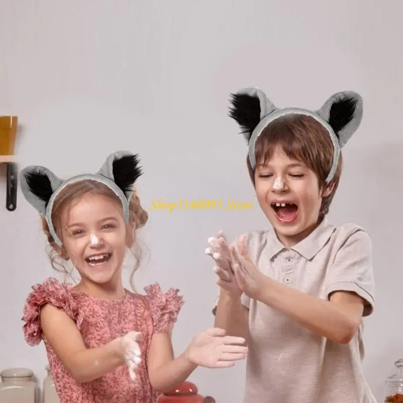 إكسسوارات أزياء DXAE Wolf Costume مجموعة أزياء الذئب ، ذيل ، أزياء إكسسوارات قناع الذئب ، أزياء الذئب هالوين للأطفال البالغين