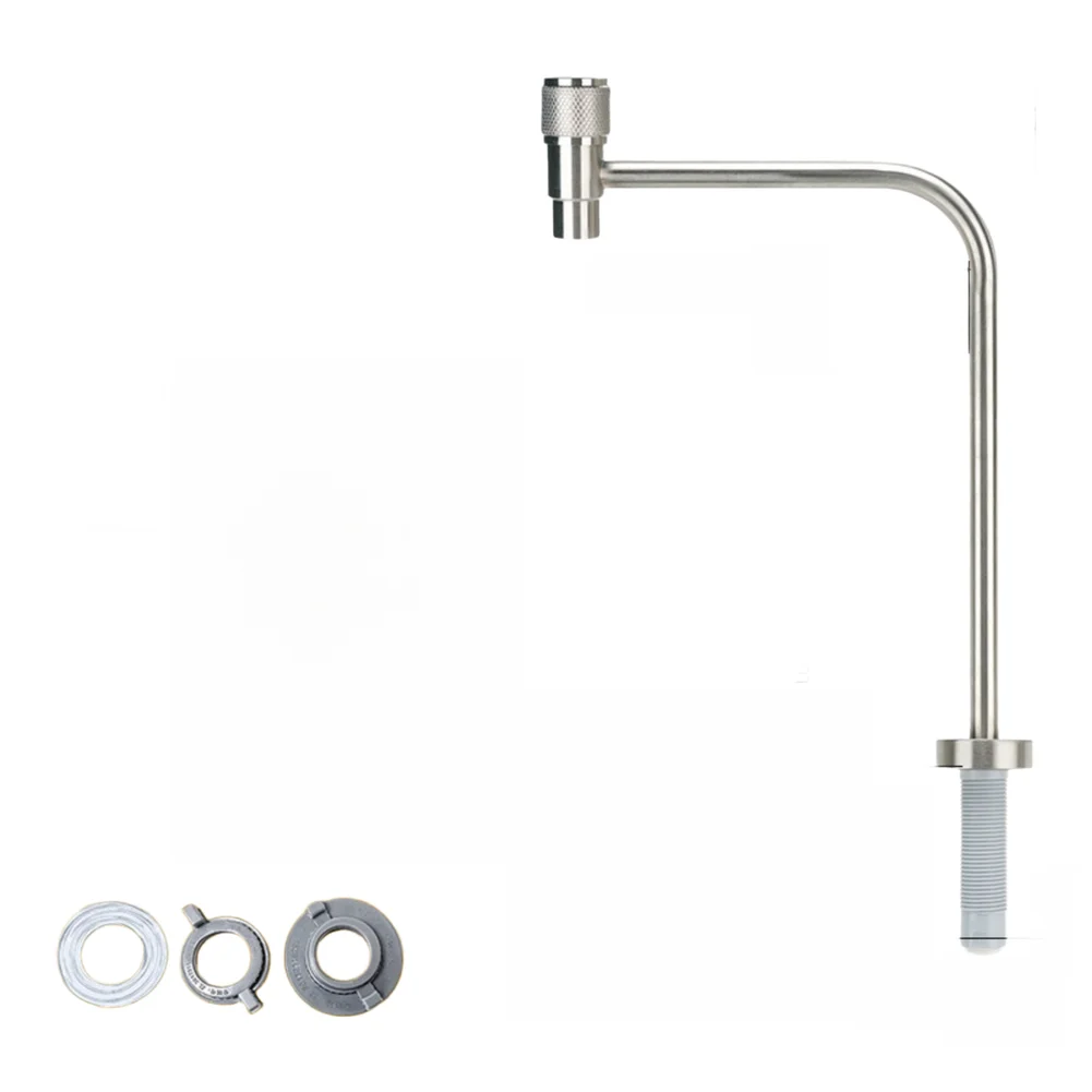 304 SS For Water Purifier Faucet with 360 Rotation Feature and Built in Aerator for Controlled Bubble For Water Flow