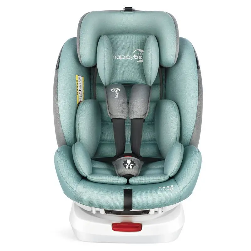 2022 New Sitting and Lying Can Be Debugged 360-degree Rotating Child Car Safety Seat 0-12 Years Old Baby Baby Reclining Seat