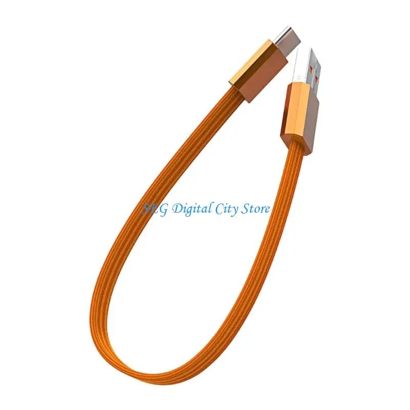 U75B Short USB C Charging Cable 30 for Desk Bedside Travel Use
