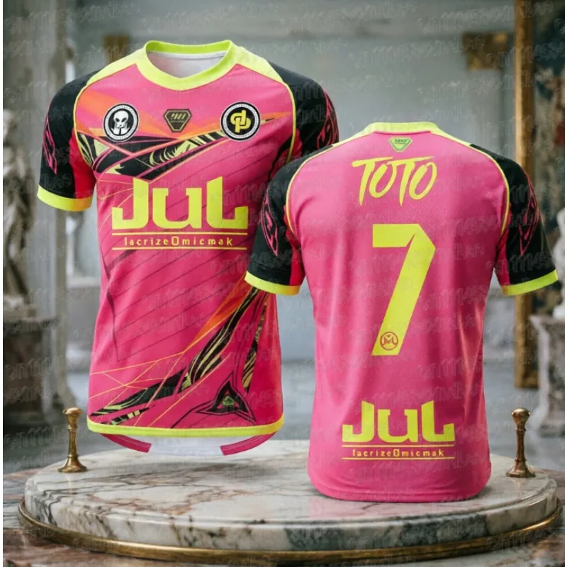 3D Printed Sports Fast Drying Breathable Family T-shirt 90 Minutes MM9 JUL Football Suit Outdoor Street Short Sleeved Shirt