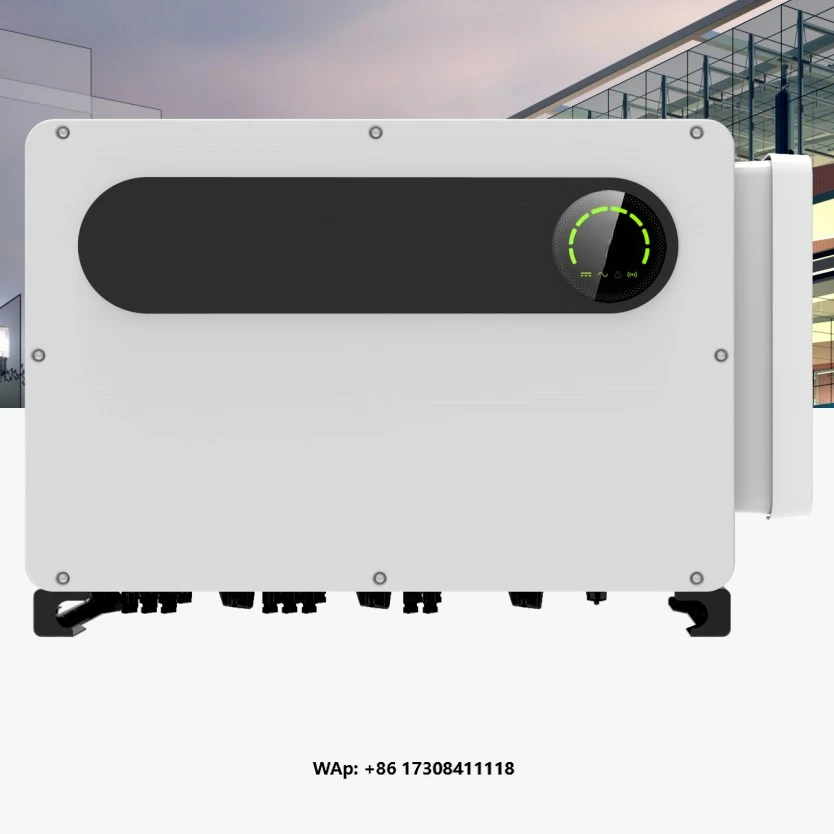 100KW 3-Phase DC/AC On-Off-Grid Solar Inverter-Controller 98% Efficiency 200-1100V Input 220V/380 AC Output 158A 50/60Hz
