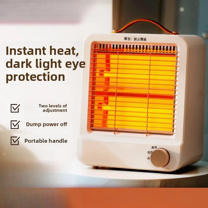 Desktop Heater Household Energy Saving Silent Heater Fast Heating Electric Heating Fan Small Bathroom Oven