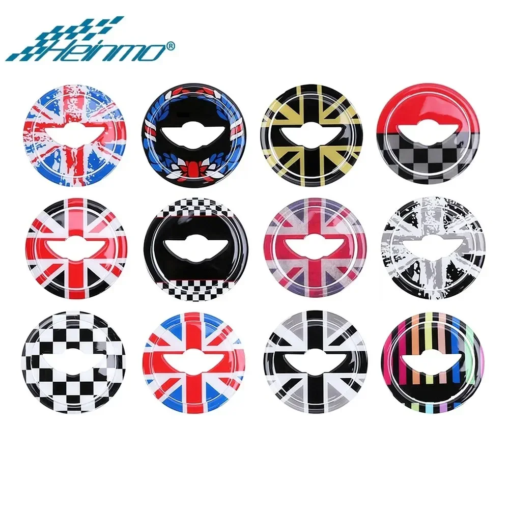 For MNI R60 Countryman Car Steering Wheel Center Housing Sticker for MINI Clubman R55 for MINI Cooper R56 R57 R58 R59 R61 Parts