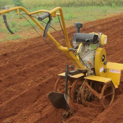 

8HP gasoline four-wheel drive micro tiller, small agricultural tiller, household tiller, paddy and dry land rotary tille