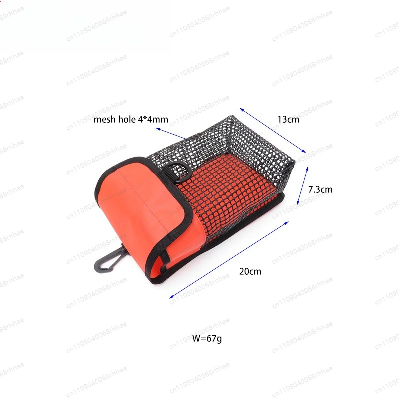 Geoduck buoy SMB for Diving Back Flying Side Hanging BCD Storage Wrap Wheel Hanging Bag Flow Hook Flashlight Mesh Bag