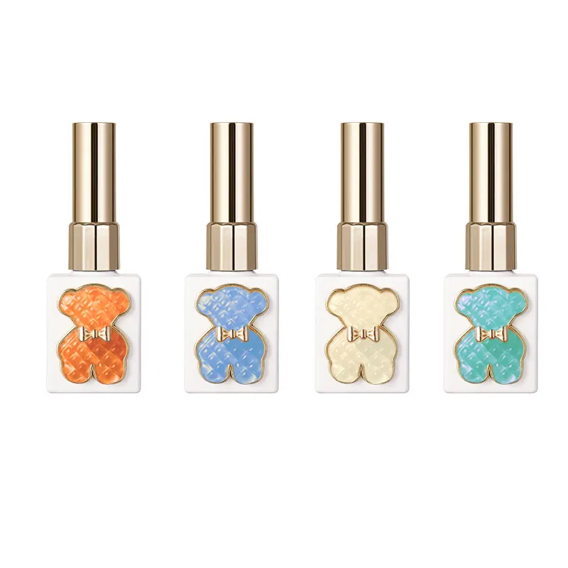 Annie Lucky น่ารัก Bear15ML เล็บขวด Monochrome กาวเล็บสำหรับทนทานเล็บที่ถอดออกได้พิเศษ Store