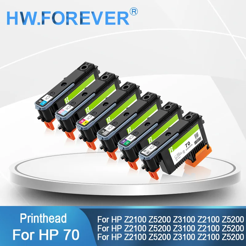 

Печатающая головка для HP 70 C9404A C9405A C9406A C9407A C9408A C9409A Печатающая головка для HP Designjet Z2100 Z5200 Z3100 Z3200