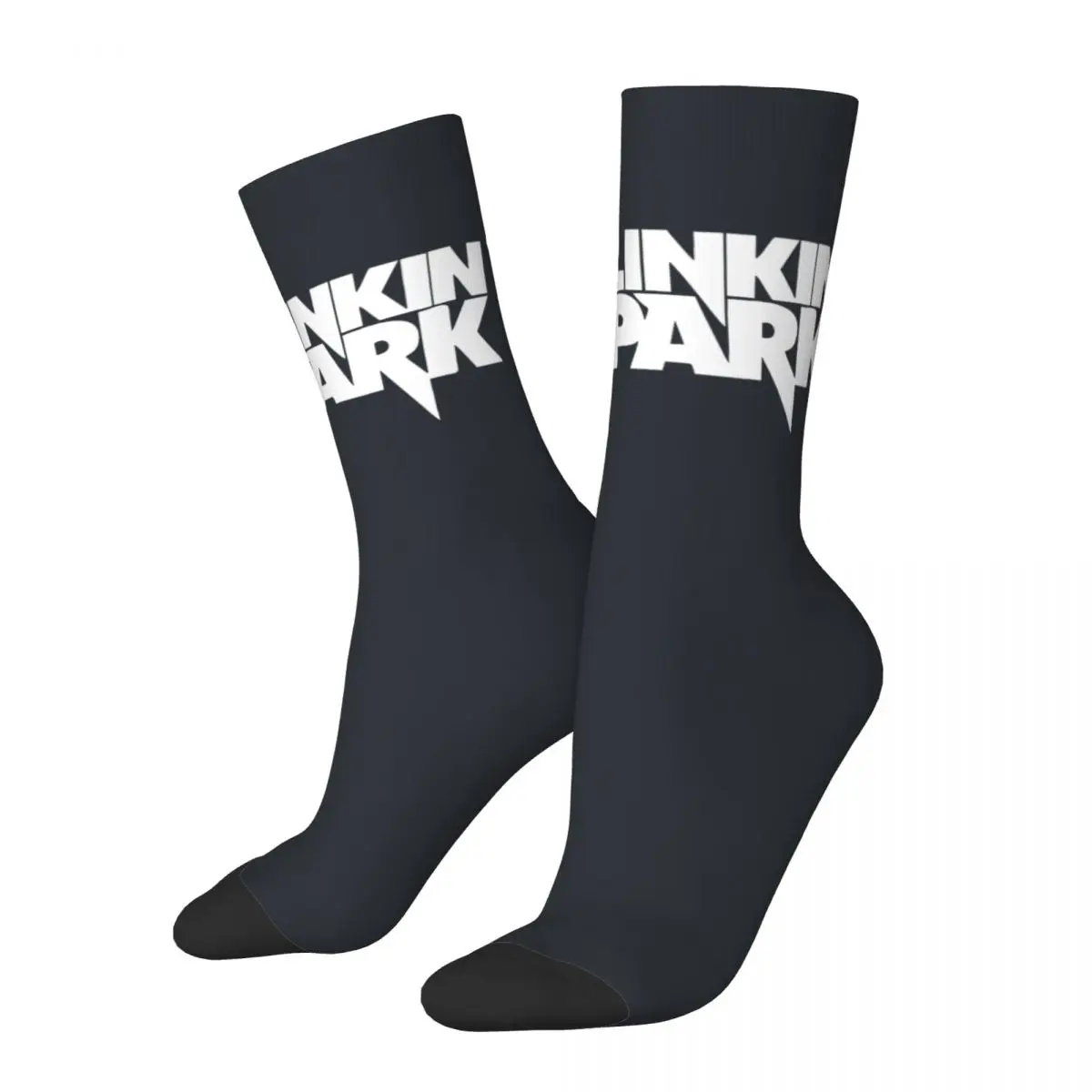 Linkin Parks Logo Stockings Printed Korean Socks Autumn Non Slip Socks Couple Cycling Medium Soft Socks