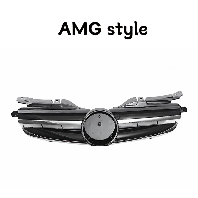 AMG style Front Inlet Grille Bumper Grill For Mercedes Benz SLK-Class SLK200K SLK350 R170 auto parts 1998-2004