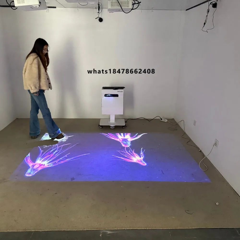 Interactive Floor Projection Mapping Games for Kids Indoor Playground & Amusement Park Advertising Equipment Machine