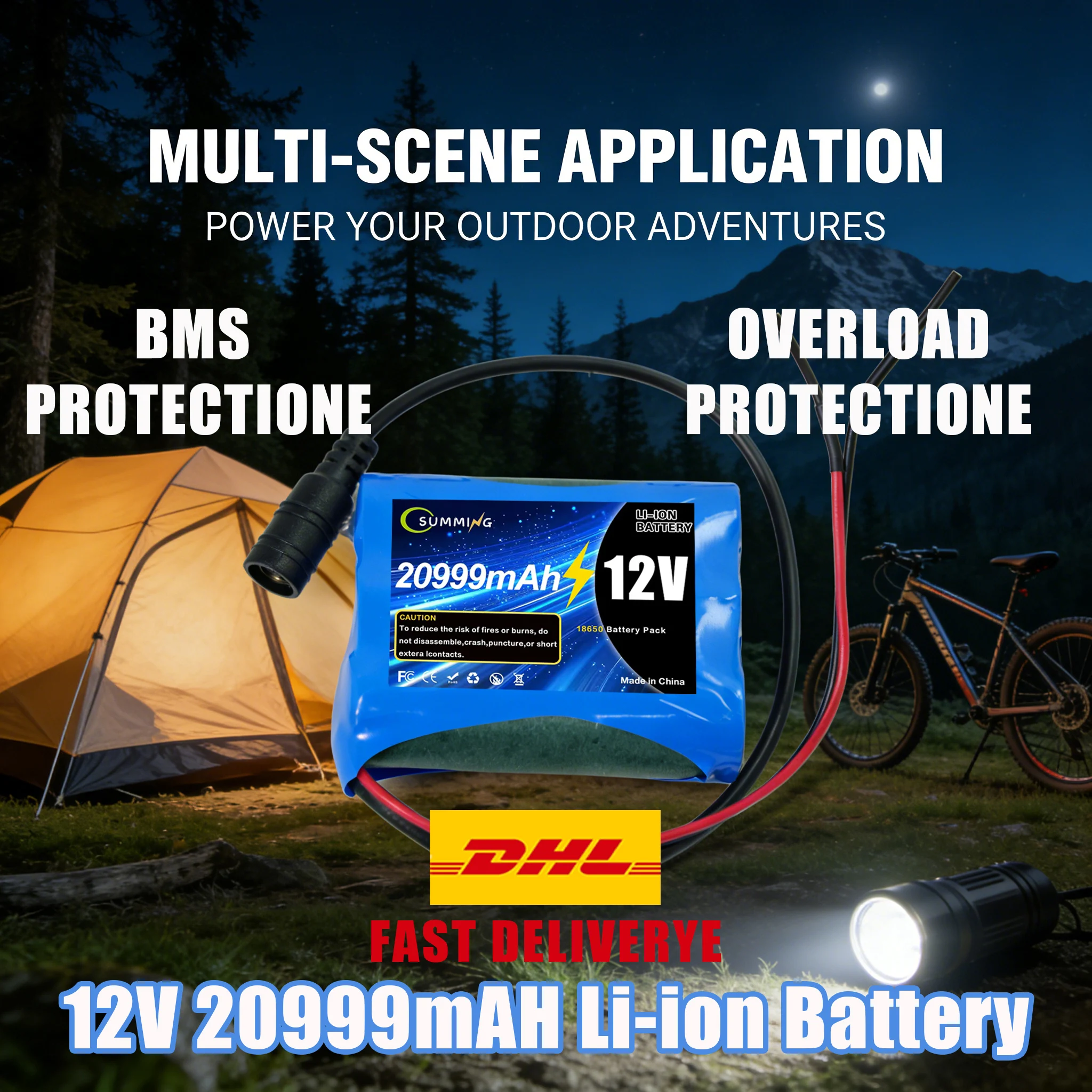 

12.8В 20999мАч 3S1P Литиевая батарея Аккумуляторная батарея 12В 20Ач, 100% новая, перезаряжаемая Комплект аккумуляторов и зарядных устройств для солнечной системы