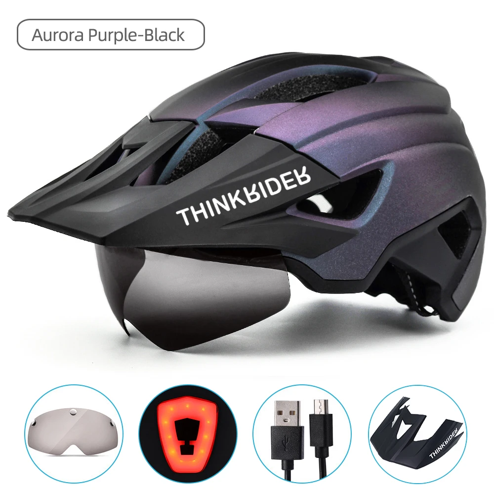 

ThinkRider шлем для велоспорта MTB для мужчин и женщин велосипедный шлем capacete ciclismo сверхлегкие шлемы для горного и шоссейного велосипеда casco ciclismo