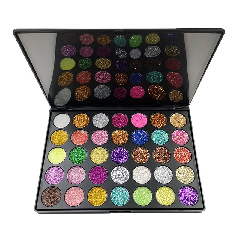 35 color sequins stage makeup children\'s eye shadow shining pearl eye shadow