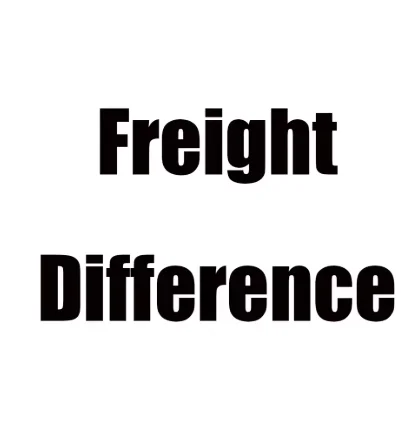 

For Make up freight / difference