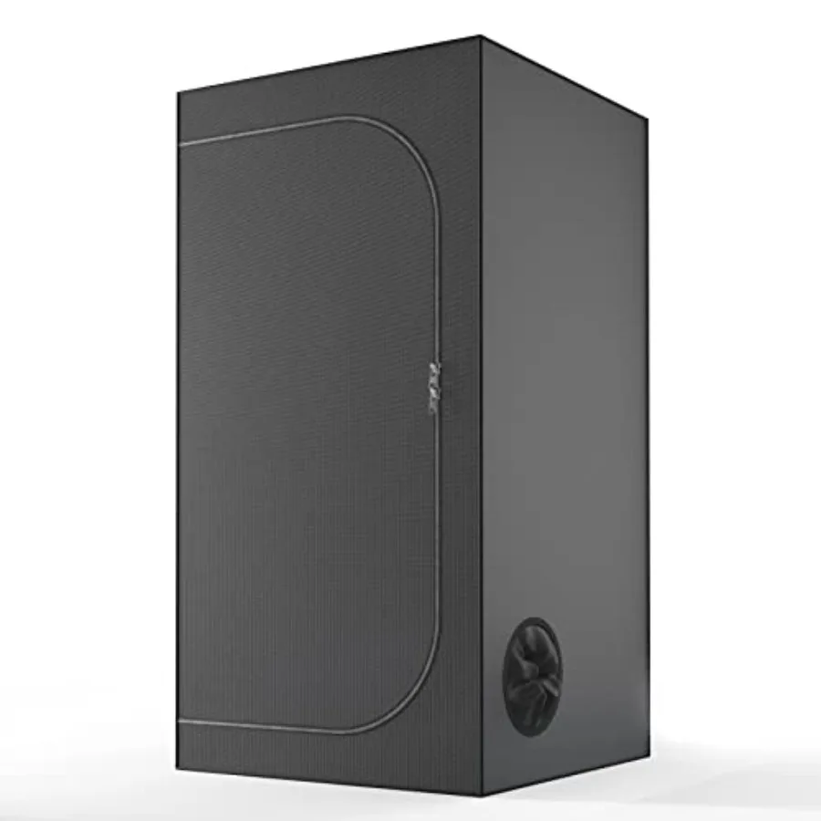 

Тент для выращивания растений 24x24x48 дюймов (60x60x120 см) с высококачественной светоотражающей пленкой Mylar для выращивания в помещении 2x2 фута (60x60 см)