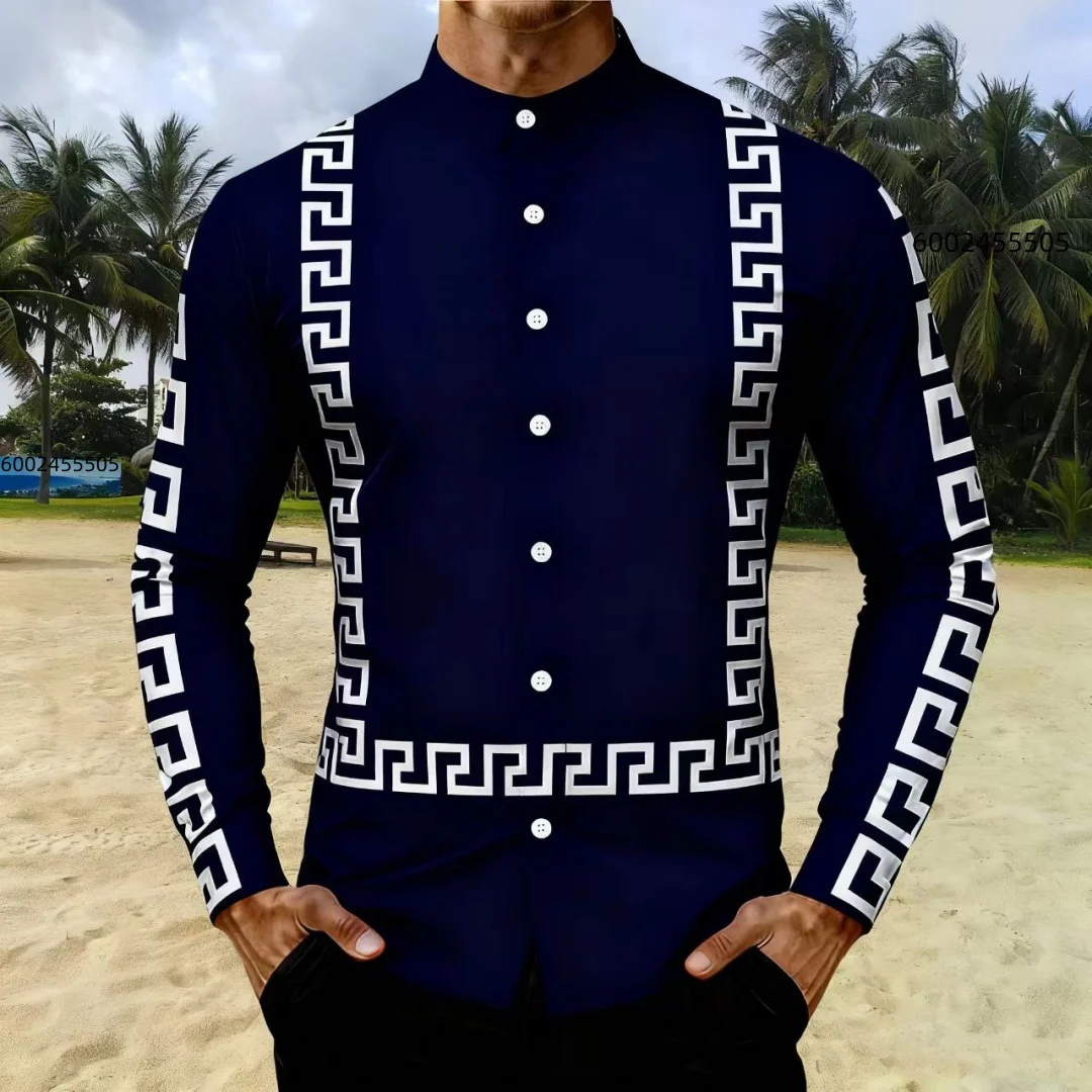 

High-end men's shirts, men's daily shirts, classic and fashionable shirts, factory direct sales, large-sized party tops, the bes