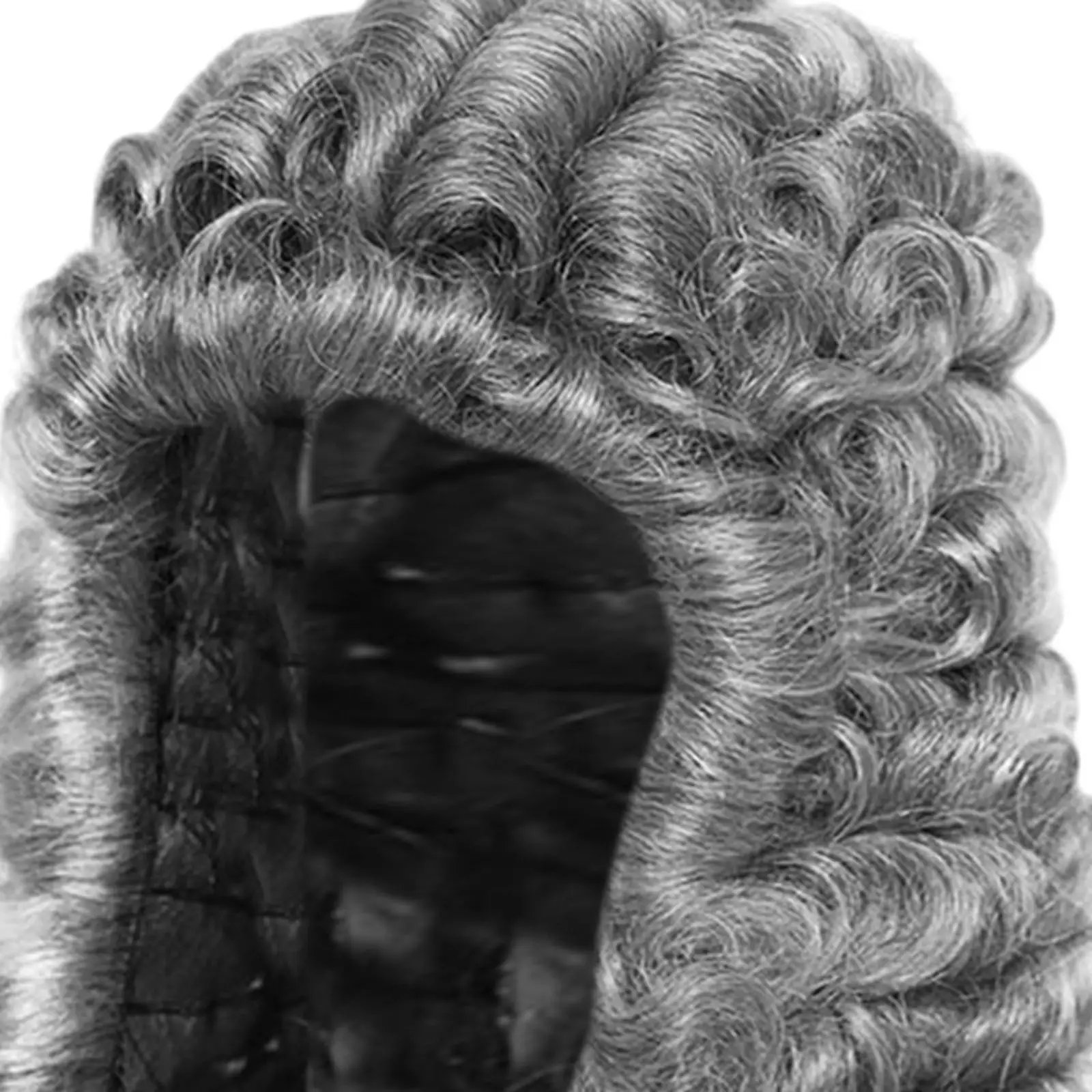 Perruque coloniale, perruque de Cosplay, perruque rétro douce réglable pour adulte, perruque longue ondulée pour Costume d'homme, accessoires pour fêtes à thème