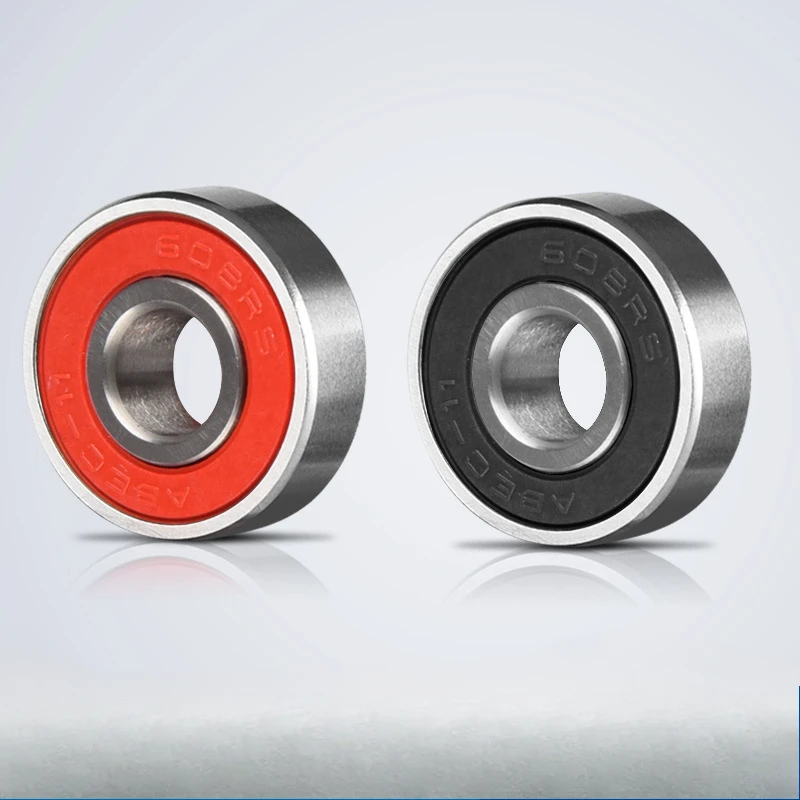 

8Pc Roller Skate Wheel Bearings High Speed Skateboard Scooter Bearing Low Noise High Temperature Roller Skate Bearings