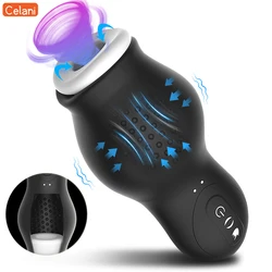 Automatic Sucking Male Masturbator Cup Penis Pumps Blowjob Machine  Pussy Glans Stimulator Vibration Waterproof  Adult Sex Toy