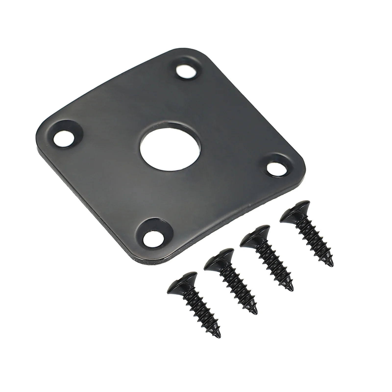 

Plate Electric Guitar Jack Cover Guitars Parts and Hardware Accessories Socket Metal