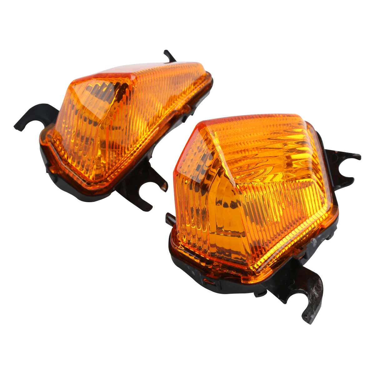 Motorcycle Turn Indicator Signal Lens Winker For KAWASAKI Z1000SX Z1000SX ABS 2011-2016 2015 2014 2013 2012 black/clear/orange