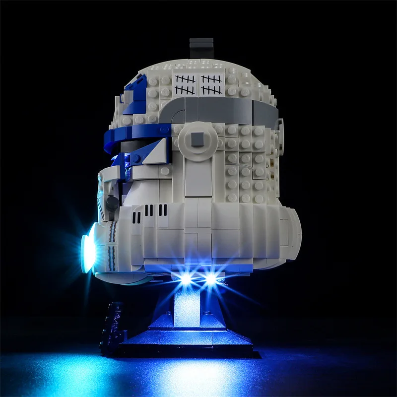 Lighting Set For 75349 Starings Wars Captain Rex Helmet Movie&Game Not Include Building Blocks (Only Led Light Kit)