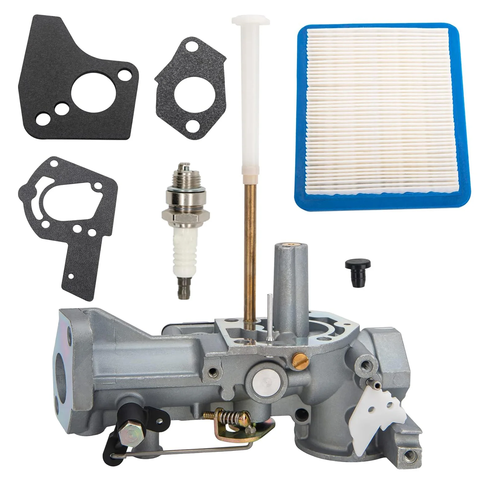 

Подходит для карбюратора Briggs & Stratton 498298, 692784, 495951, 492611, 490533, 135292 для культиватора.