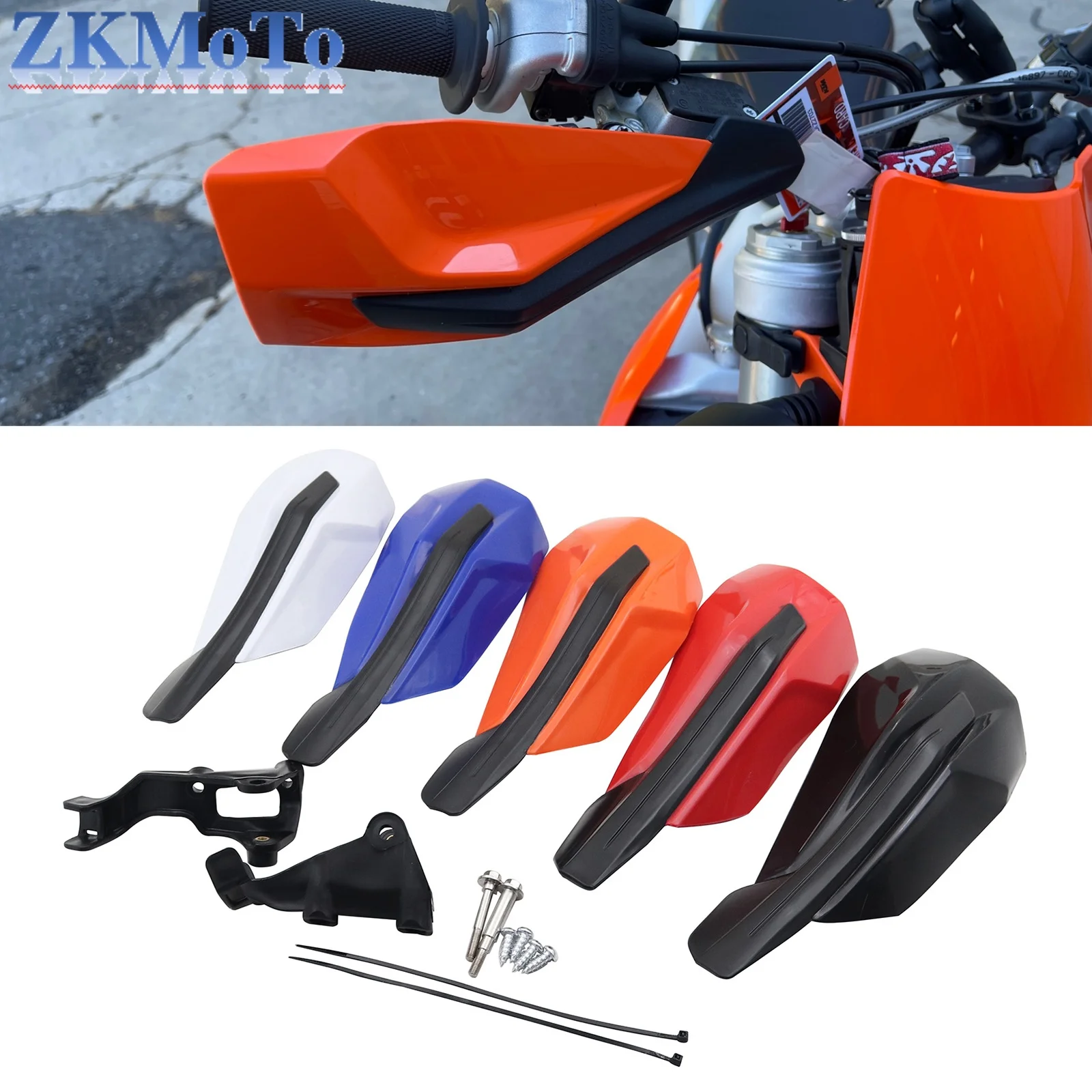 

Защита руля мотоцикла, пластиковая защита для рук для KTM EXC250 EXC300 XC XCF XCW SX SXF EXC EXCF TPI 125-500CC 2014-2024 2025